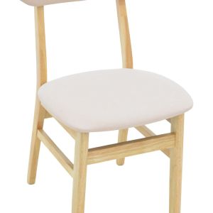 Gaborn chair in natural beige color 47x47x81.5 cm