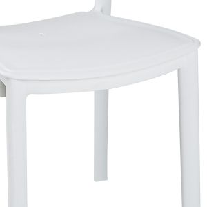 Ignite polypropylene chair in white