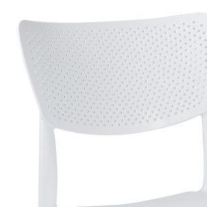 Ignite polypropylene chair in white