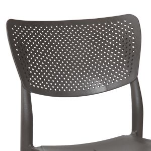 Ignite chair polypropylene in anthracite color