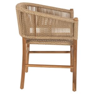 Irvine Hm9822 teak chair in natural color 64x56x76cm