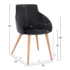 Ivy Chair Hm8546,04