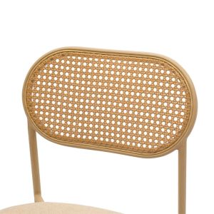 James chair beige rattan