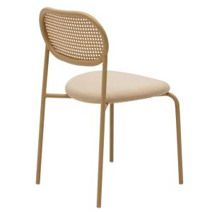 James chair beige rattan