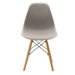 Chair Julita Art Wood Pp Grey-natural Leg 41x46x83cm