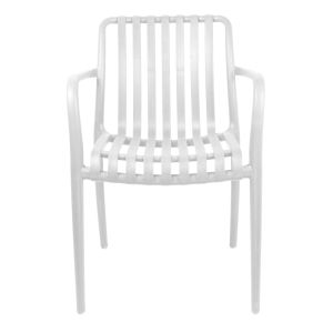 Karmen chair in white shade 58.5x54x80cm