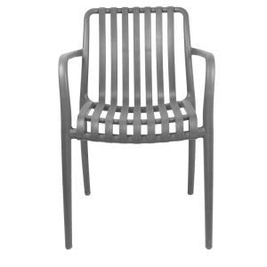 Karmen chair in anthracite color 58.5x54x80cm