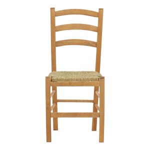 Marf-charchie chair made of solid wood, walnut color, 41x42x92cm