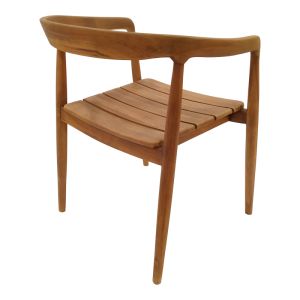 Noody teak chair in natural shade 62x55x75cm