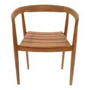 Noody teak chair in natural shade 62x55x75cm