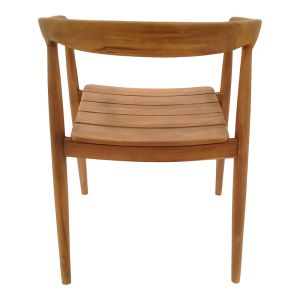 Noody teak chair in natural shade 62x55x75cm