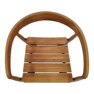 Noody teak chair in natural shade 62x55x75cm