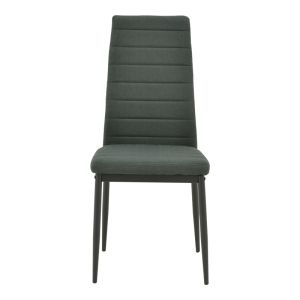 Стол Parker с плат в антрацитен цвят с черни метални крака 39.5x48x95см