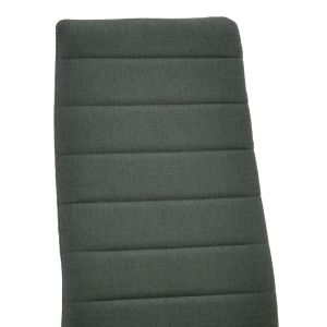 Стол Parker с плат в антрацитен цвят с черни метални крака 39.5x48x95см