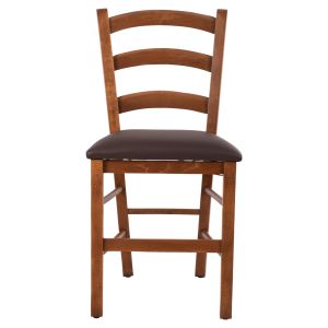 Chair Paros Hm5584 walnut color