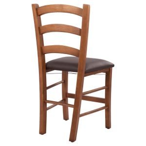 Chair Paros Hm5584 walnut color