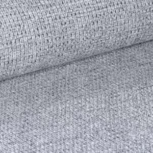 Patya chair light gray with black metal legs 56x61x82cm
