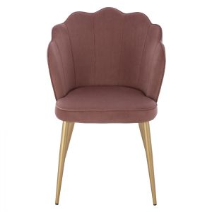 Princess Avie plush chair ash rose Hm8737,02 48x48x85cm