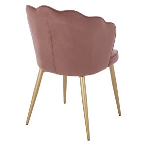 Princess Avie plush chair ash rose Hm8737,02 48x48x85cm