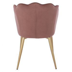 Princess Avie plush chair ash rose Hm8737,02 48x48x85cm