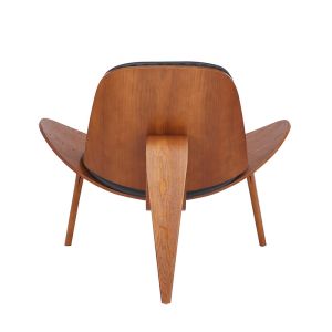 Стол Relax Vilma Superior Plus цвят черен/орех 90x73x75cm