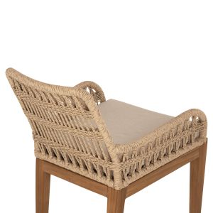 Chair Stardom Hm9760,01 made of solid teak wood in natural color Color 57x65x83hcm