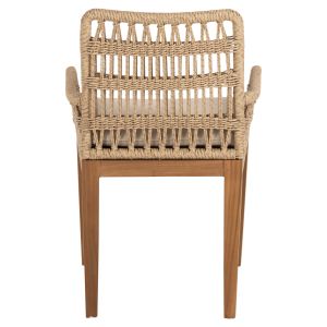 Chair Stardom Hm9760,01 made of solid teak wood in natural color Color 57x65x83hcm