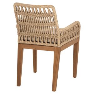 Chair Stardom Hm9760,01 made of solid teak wood in natural color Color 57x65x83hcm