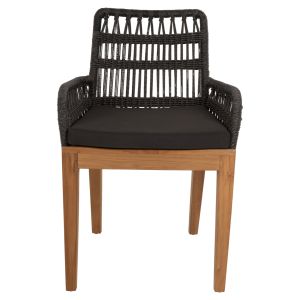 Chair Stardom Hm9760,02 made of solid teak wood in copper color 57x65x83hcm