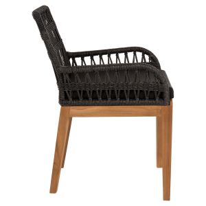 Chair Stardom Hm9760,02 made of solid teak wood in copper color 57x65x83hcm