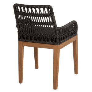 Chair Stardom Hm9760,02 made of solid teak wood in copper color 57x65x83hcm