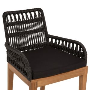 Chair Stardom Hm9760,02 made of solid teak wood in copper color 57x65x83hcm