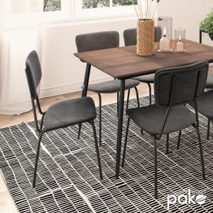 Chair Tania dark gray