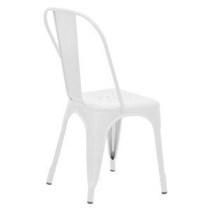 Chair Utopia metal white 44x44x85cm