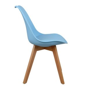 Vegas Gaston chair blue seat Hm0033,08