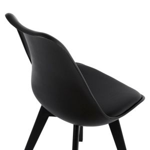 Vegas Gaston chair black seat Hm0033,32