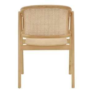 Wenzy chair, mahogany wood Toon 58x58x82cm