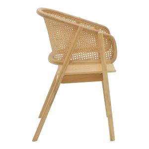 Wenzy chair, mahogany wood Toon 58x58x82cm