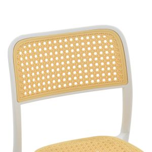 Westley chair white polypropylene 55x47x81cm