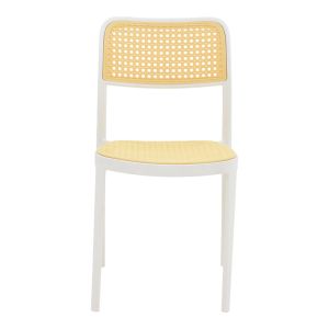 Westley chair white polypropylene 55x47x81cm