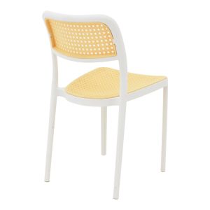 Westley chair white polypropylene 55x47x81cm