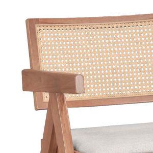 Winslow chair, light walnut/gray