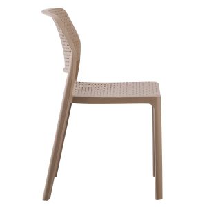 Comfee outdoor chair, polypropylene, cappuccino 41x57x82hcm Hm6101,04