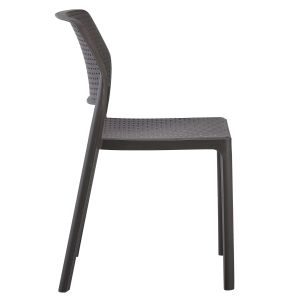 Comfee outdoor chair, polypropylene, brown 41x57x82hcm Hm6101,09