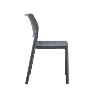 Comfee outdoor chair, polypropylene, gray 41x57x82hcm Hm6101,03