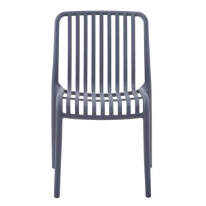 Outdoor chair Convee, polypropylene, gray 52.5x44.5x79hcm Hm6104.03