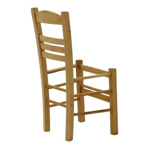 Ronson coffee chair walnut wood 42x40x89cm