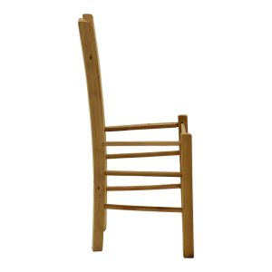 Ronson coffee chair walnut wood 42x40x89cm