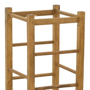 Coffee chair without width Bodier walnut wood 35x35x78cm