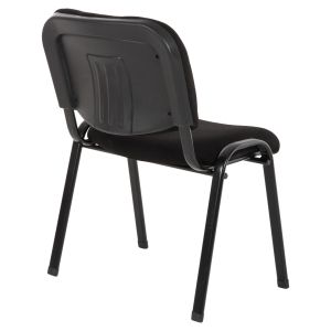 Janisha Homemarkt collaboration chair, black fabric 53.5x59x77hcm HM1010.11